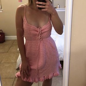 ADORABLE CUSTOM CROCHET BABYDOLL DRESS